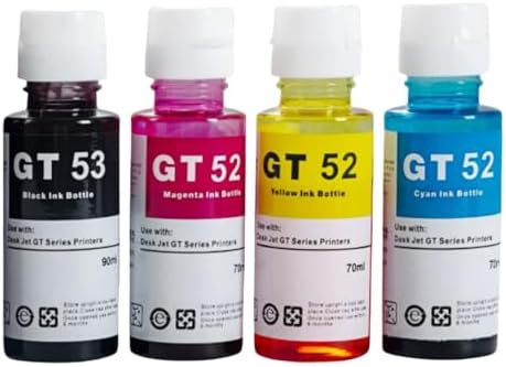 GT52 GT53 Ink set Compatible for Tank 319 410 419 Smart Tank 500 502 ...