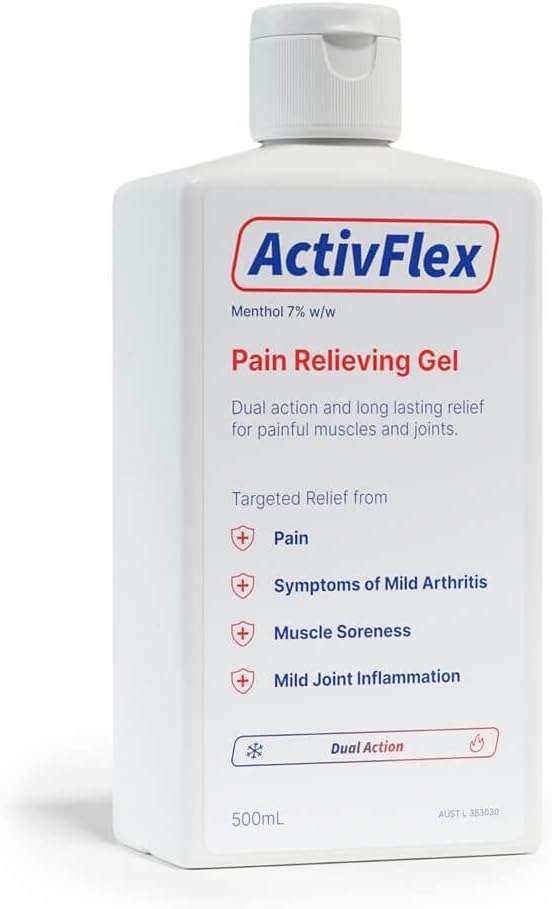 ActivFlex Pain Relieving Gel 500ml (Flexall 454 Alternative) Menthol 7