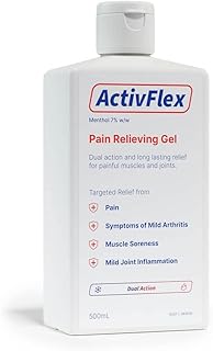 ActivFlex Pain Relieving Gel 500ml (Flexall 454 Alternative) Menthol 7%