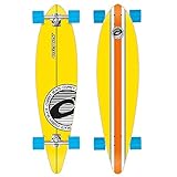 pintail super carver longboard Rodamientos cromados ABEC9 Osprey Pintail Tabla Larga Longboard Stripe - TY5501