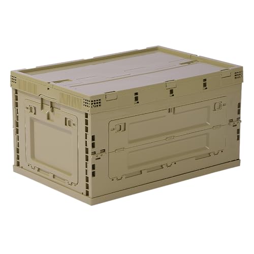 RULAYMAN �܂肽���� ���[�{�b�N�X �H�ƃX�^�C�� �h�J�r�h�� �v���X�`�b�N�� �ςݏd�ˉ\ ��e�� �ω׏d30kg �V���v���f�U�C�� �ƒ�p �ԗp �A�E�g�h�A �ߗޕz�c���[ �ȒP�g�� (�f�U�[�g�C�G���[, 80L)