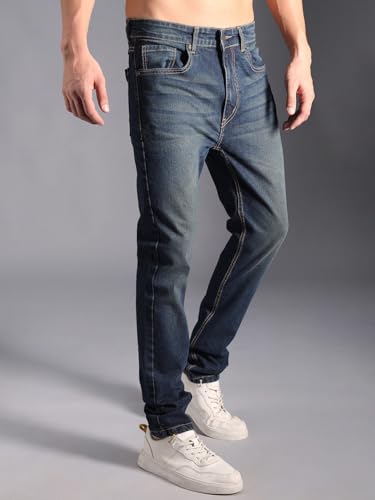 Image of HIGH STAR Men's Mid Rise Regular Jeans