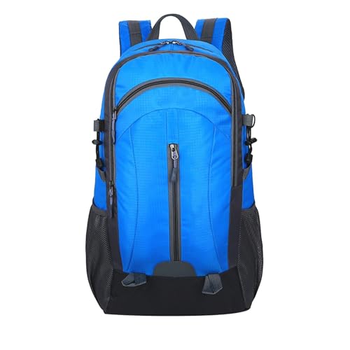 Sac d'école bleu confortable pour soulager le dos des étudiants actifs