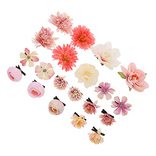 Pinces à cheveux fleurs en soie pour un mariage ou un banquet chic