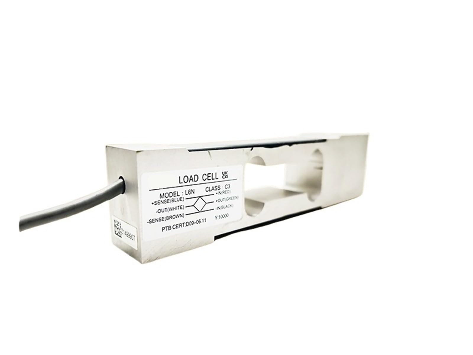 RISWEKFW High Accuracy L6N Load Cell, C3 Grade, Available in 3-100kg Capacity, Perfect for Weighing Systems Measurement Industrial Use(50KG)