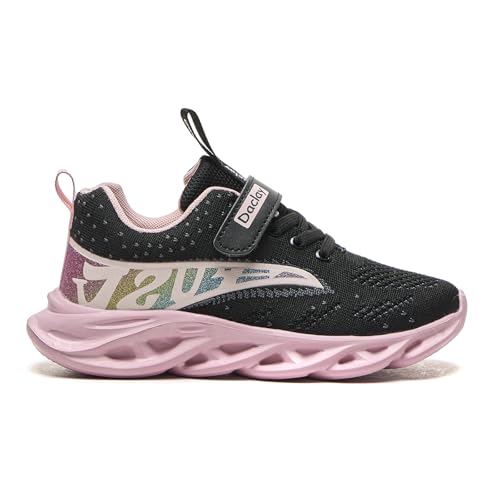 Image of Daclay Kids Sports Shoes Running Shoes for Spring and Autumn Casual Knit Sneakers for Girls Boys School Students Teenager