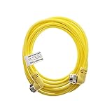 MENCOM MINC-4MFPX-4M-R 4-Pin Male to Female 7/8-16UN2 Cable Assembly, Angled, 4-Meter