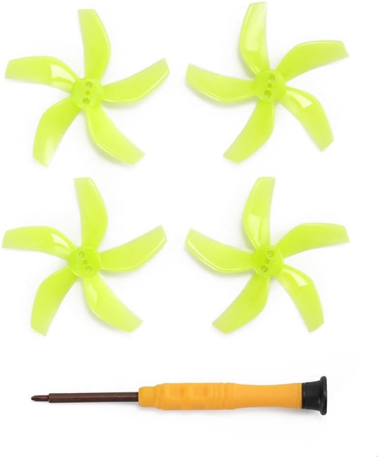 Propellers Replacement for DJI NEO,Drone 5-Blade Paddles Propellers Lightweight Propellers Colorful Wing Spare Prop Parts for DJI NEO,Drone Accessories (2 Pairs Green)