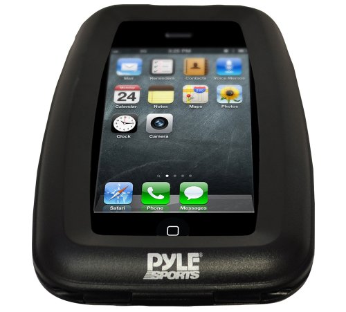 Pyle Universal Waterproof Phone Sport Case - Cell Phone Protective Holder W/ Multi-Touch Control, Ipx-7 Standard Protection, Works On Iphone, Ipod, Android, Blackberry, Mp3 Players Pwsic20 (Black) #TOP3
