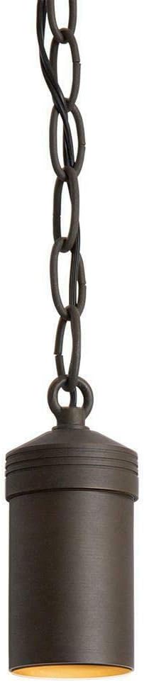 Home Decorators Outdoor Antique Bronze Integrated LED Hanging Pendant with Chain