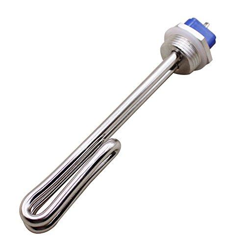 Dernord 120V 1500W Foldback Water Heater Element With Low Watt Density #TOP1