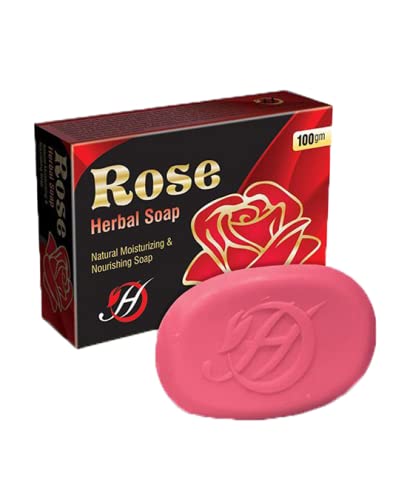 Rose Herbal Soap for Cleansing, Purifying, Protection, Revitalization, Moisturization, Anti-Aging