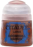 Citadel Games Workshop Layer Paint: Doombull Brown (12ml)