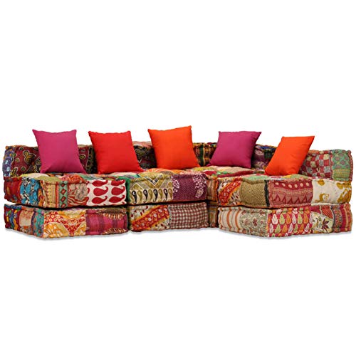 IKAYAA Sofá Cama Plegable Modular Puf Individual