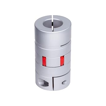 14 to 14mm Servo Stepper Motor Shaft Coupling, Aluminum Flexible Spider Coupling, Jaw Shaft Coupler Connector for DIY Encoder/CNC Engraving Drilling Milling Machine D45 L85