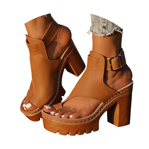 Sandalias de verano para mujer tipo chanclas de plataforma 4