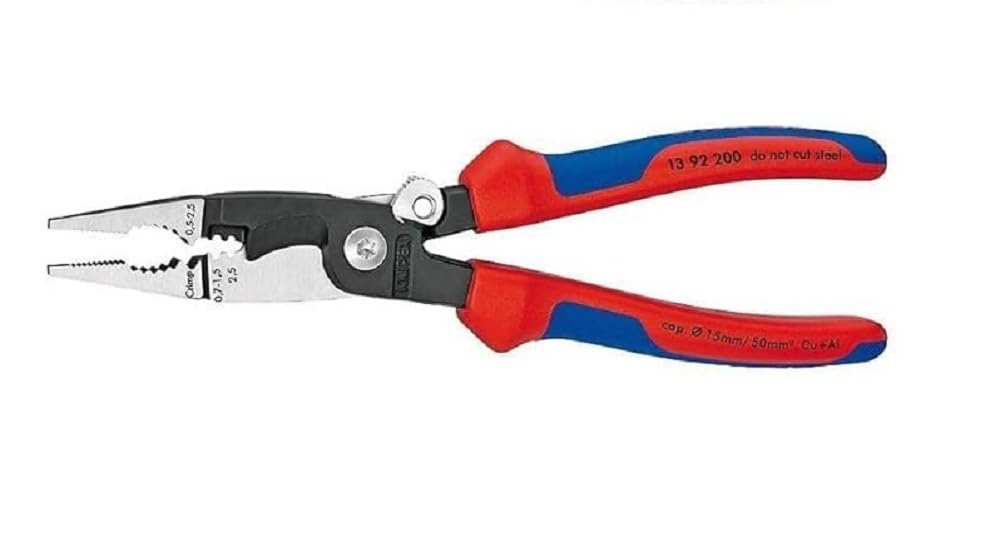 Pliers for Electrical Installation (200 mm) 13 92 200 SB (self-service card/blister)