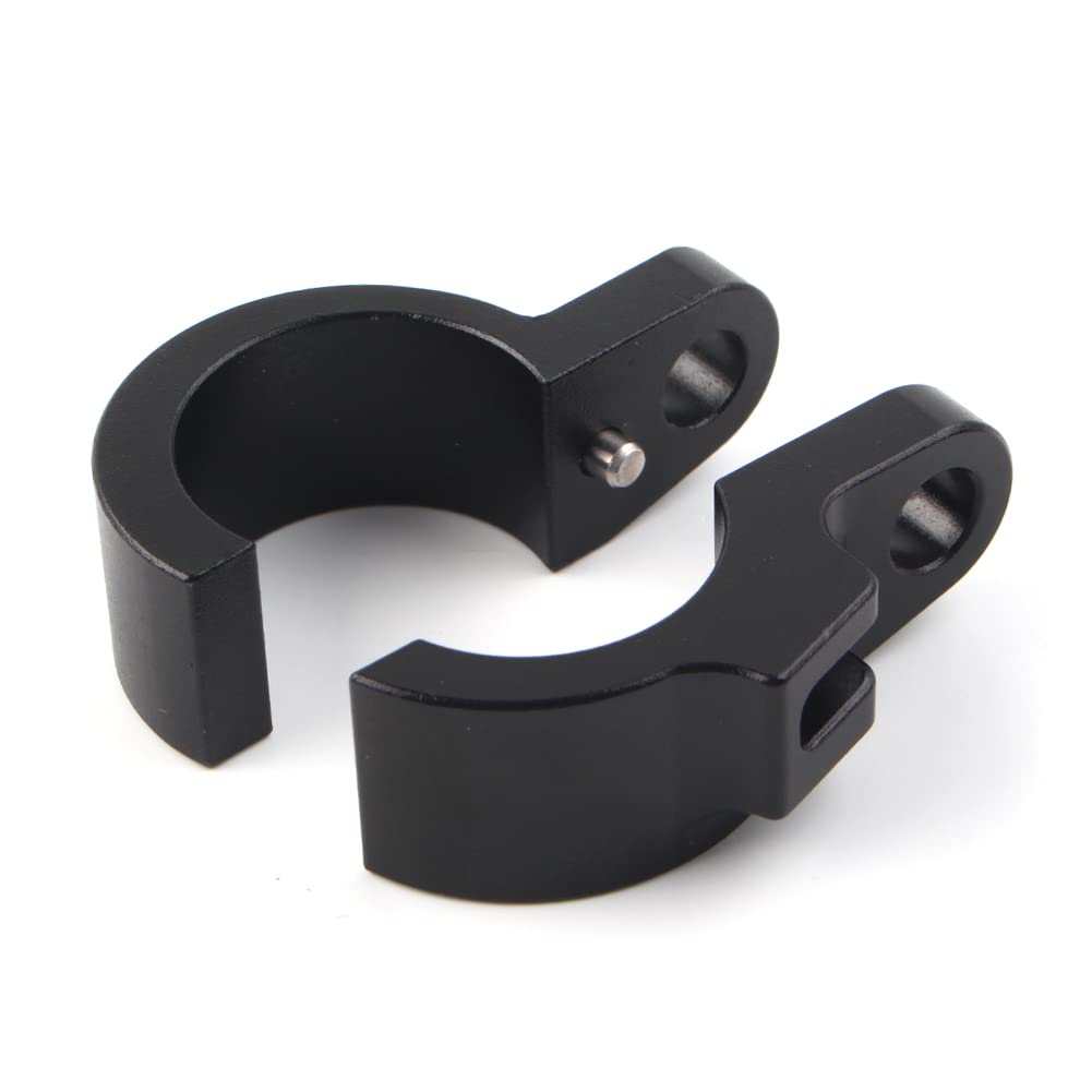 Supporto Guida Cavo Freno Three T Per Honda CRF | In Alluminio | Nero | Modelli 125R-450R 1997-2023 - Foto 4