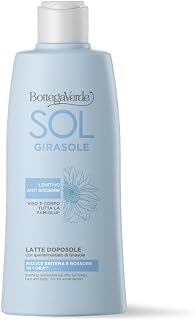 Bottega Verde - Latte Doposole Lenitivo Anti Rossore,SOL Girasole, 200 ml