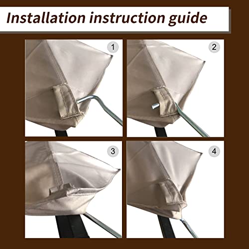 Isagapoy Replacement Canopy Top With Air Vent 10' X 12' Grill Gazebo Roof Canopy Top Cover Gazebo Model #L-Gz933Pst #TOP5