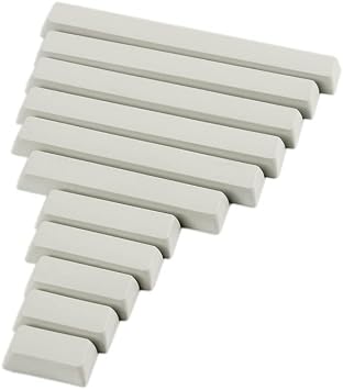 YMDK XDA Convex Spacebar Grey 1.75u 2u 2.25u 2.75u 3u 4.5u 5.5u 6u 6.25u 6.5u 7u Blank Keycaps 1.75u