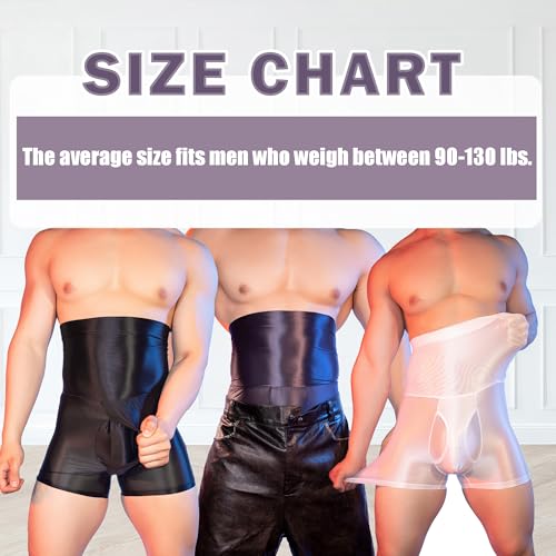 Mens Sheer Shapewear Tummy Control Shorts Compression Underwear High Waist Boxer Shorts4