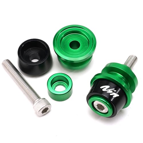 ZYAKOMO Compatible with 2026 Ninja 650 2025 Ninja 500 SE Ninja 400 NINJA 1100SX 1000 SX 2017-2024 2025 2026 ZX6R ZX-10R ZX4RR ZX4R ZH2 CNC Motorcycle Swingarm Spool Slider Stand Screws by ZYAKOMO - Image 7
