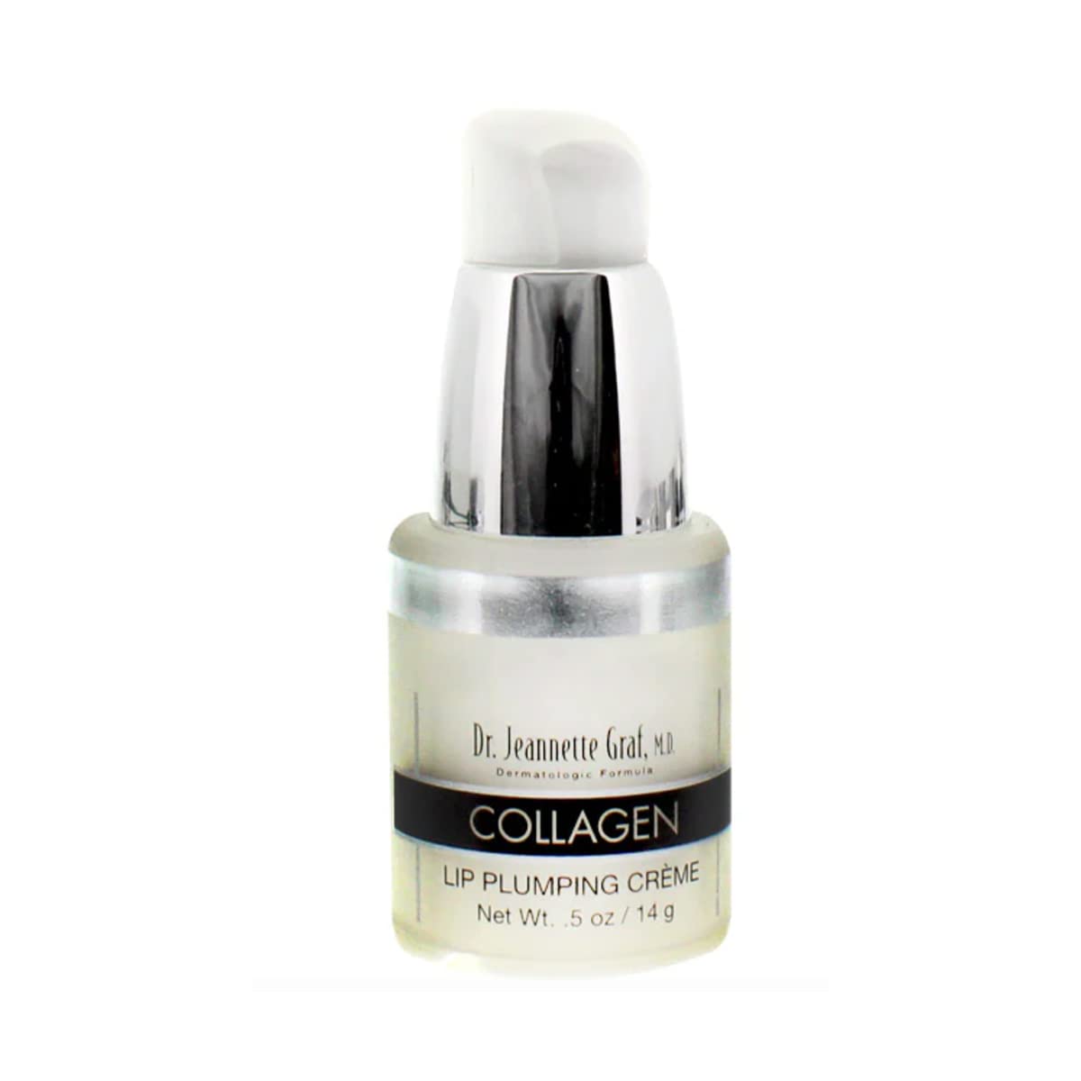 Dr Jeannette Graf Collagen Lip Plumping Crème 0.5 oz - Helps lips appear fuller, supple and firmer - Reduces lip lines