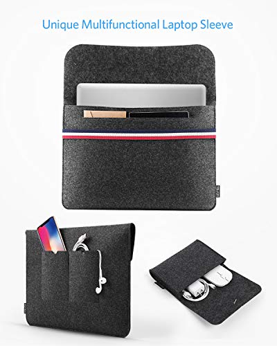 Homiee Laptop Sleeve 13.3 Inch Laptop Case, Durable Business Briefcase Handle Bag Laptop Case For 13-13.3 Inch Macbook Pro, Macbook Air, Hp Dell Lenovo Notebook #TOP4