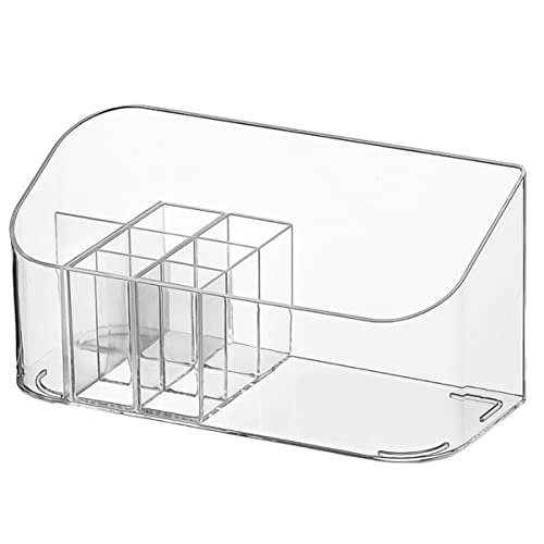 minkissy 箱 透明な引き出し ジュエリー収納オーガナイザー 化粧品オーガナイザー引き出し 化粧ブラシホルダー ジュエリーオーガナイザー クリアコンテナ 化粧容器 Transparent