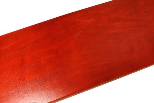 Moose Blank Skateboard Deck 7.5 RED Skateboards
