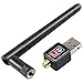 Produktbild Xinlie Kleine WiFi-Empfänger,WLAN Stick,USB WiFi Dongle Wireless Standards,USB-Band-Antenne,Wireless-Netzwerkkarte,Empfänger WiFi,WiFi-Empfänger,Netzwerkkarte,WiFi Adapter,USB mit Antenne,WirelessLAN