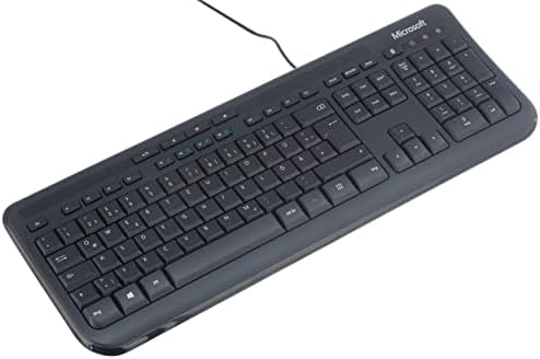 Microsoft Keyboard 600 Black, German Layout, ANB-00008 (Black, German Layout)