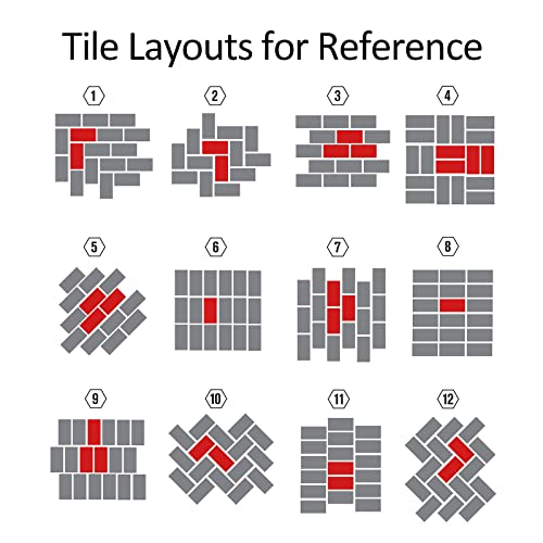 Funstick Peel And Stick Backsplash Tiles For Kitchen 3"X6" 85 Tiles Brown Grey Stick On Backsplash For Kitchen Tiles Peel And Stick Subway Tile Backsplash For Bathroom Wall Tile Laundry Marble Granite #TOP6