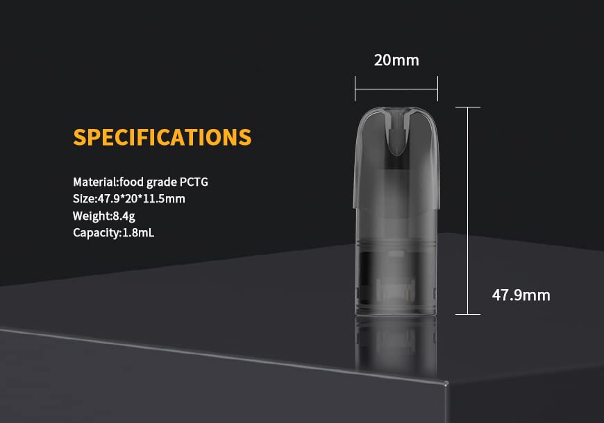 RXR 3pcs Disposable Vape Pod E Cigarettes Vape Pen Pod, No Nicotine (Crush Grape) VapeCloud UK