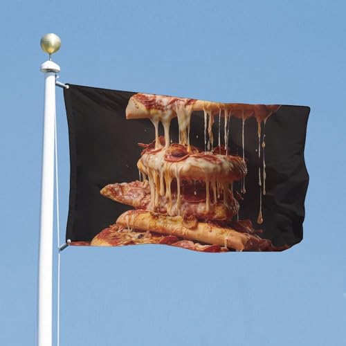 Drapeaux de décoration pour pizza contre la décoloration extérieure - 3