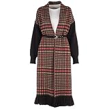 SIMONA CORSELLINI Cardigan Femme, noir/marron., XS