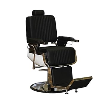 Amazon Com Roosevelt Classic Style Old Fashion Heavy Duty Barber Chair Black Beauty Personal Care