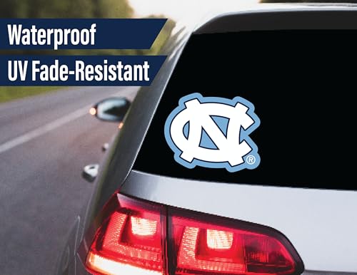 Image of NC Tar Heels Stickers & Decals 14 Pc Set, Car & Water Bottle Sticker
