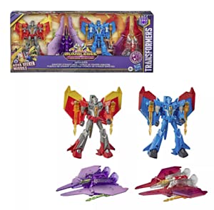 Transformers Sinister Strikeforce Seekers 4-Pack Starscream Thundercracker Skywarp Thrust #TOP2