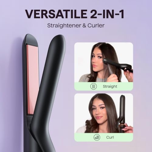 Image of Wavytalk 5 in 1 Curling Iron with Thermal Brush, Flat Iron, Style