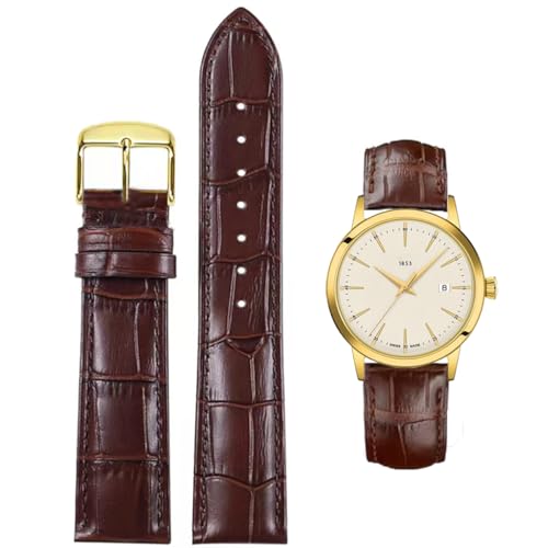 Danxancy Genuine Leather Watch Band 12-24mm