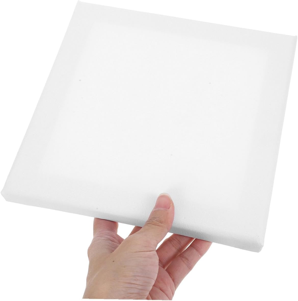 36pcs Square Canvas Panel Boards Set, 100% Cotton Linen Surface, Large Blank Painting Boards for Oil and Acrylic Painting, Suitable for Students and Artists’ Studio Use