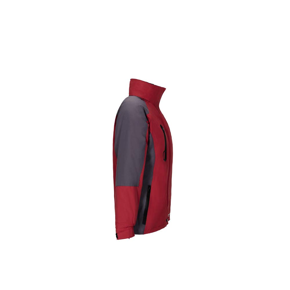 Planam Winter Shape 3637048 - Chaqueta para mujer (talla M), color rojo y gris