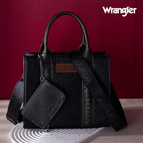 Image of Wrangler Tote Bags for Women Western Purse and Handbags Satchel Top-handle with Card Holder