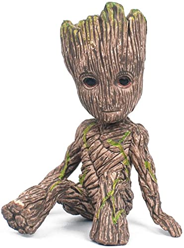 PVC Statue Groot in for Kids Home Decor Miniature Fairy