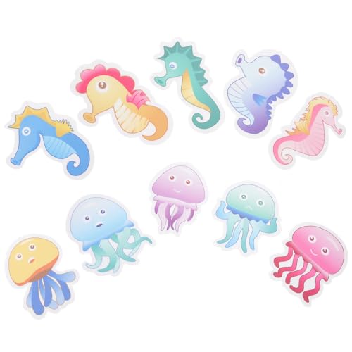 Pegatinas antideslizantes bañera infantil de PVC educativo para suelo de ducha 2