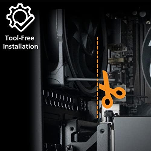 Akasa 20 Rubber Case Fans Mounts | Silicone Rubber Pins | Anti-vibration Fan Mounts | 20 pcs | 73mm | Black | For Computer Cooling Fan and PC case fan | AK-MX003