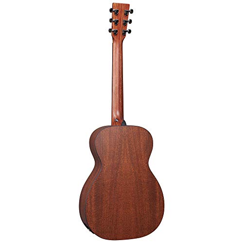 Martin Guitar X Series 0-X1E Acoustic-Electric Guitar With Gig Bag, Mahogany Pattern High-Pressure Laminate, 0-14 Fret, Performing Artist Neck Shape #TOP3
