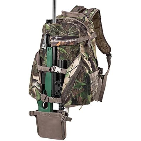 BLISSWILL Hunting Backpack Outdoor Gear Daypack for Rifle Bow Gun(New green camouflage color) Cover